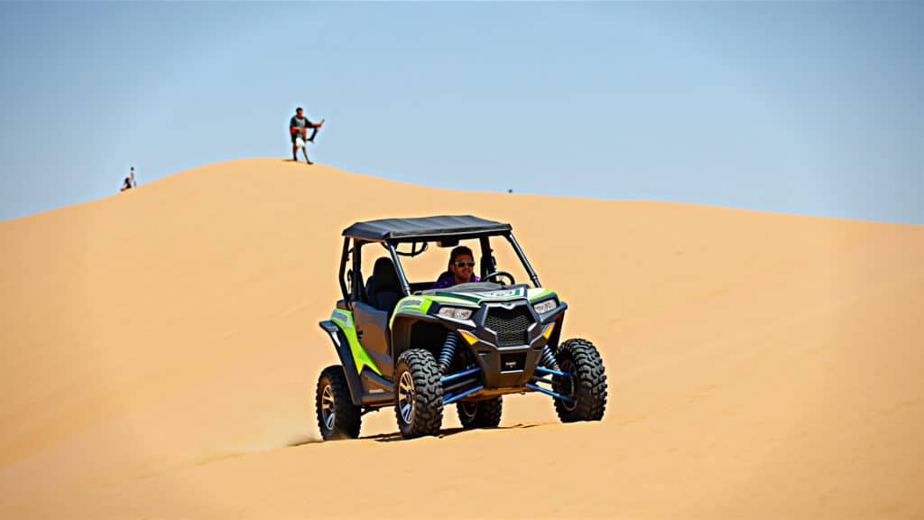 Genipabu, Rio Grande do Norte: dunas móveis e aventura.