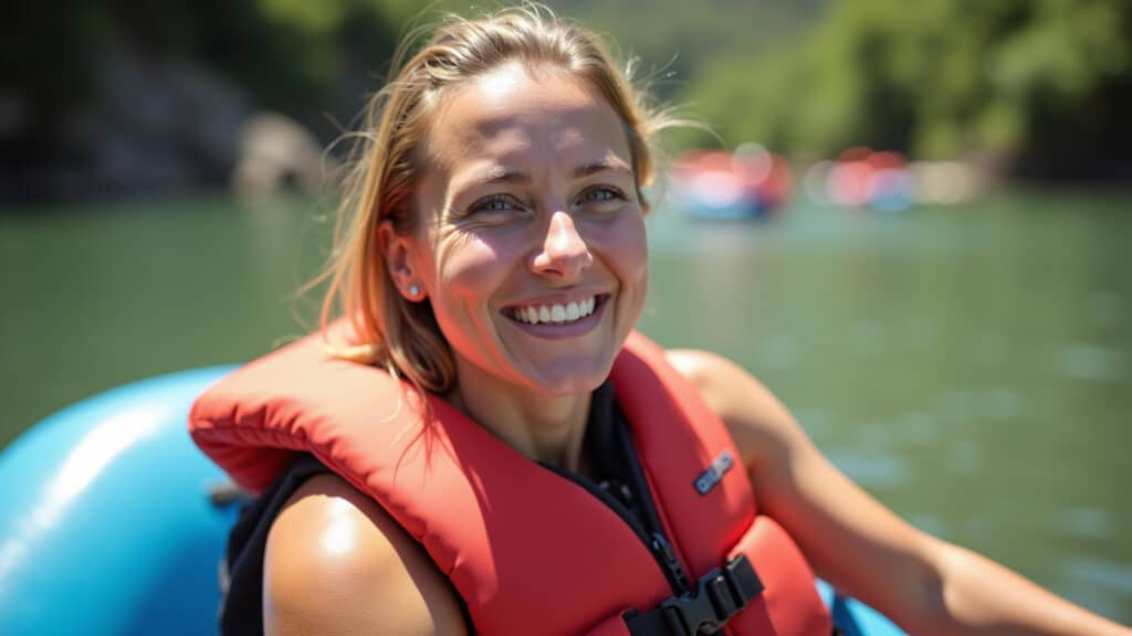 Rafting para iniciantes em Brotas.