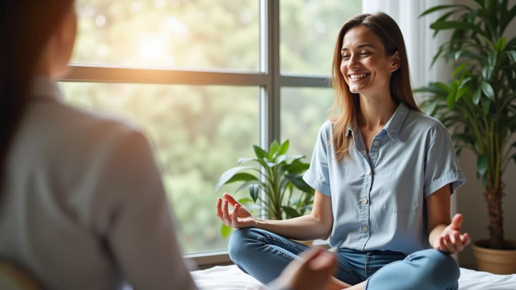 Meditação como complemento no tratamento da depressão.